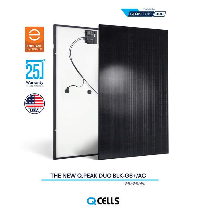 Qcells Q.PEAK DUO BLK-G6+/AC345 solar panel