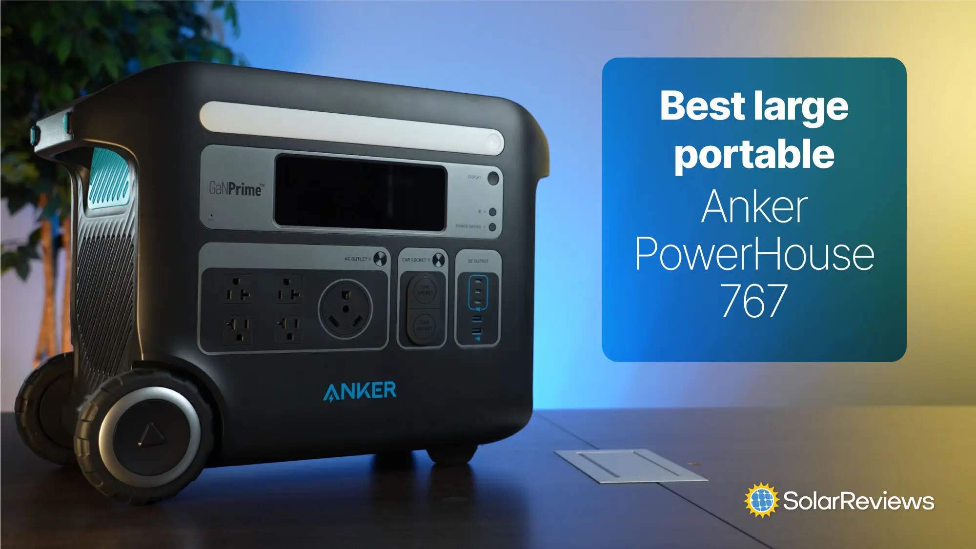 Anker PowerHouse 767 chosen by SolarReviews as the best large portable battery