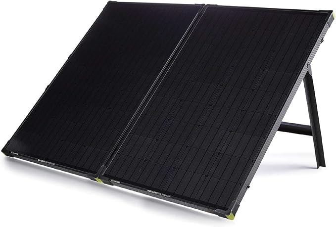 A photo of the Goal Zero portable solar panel