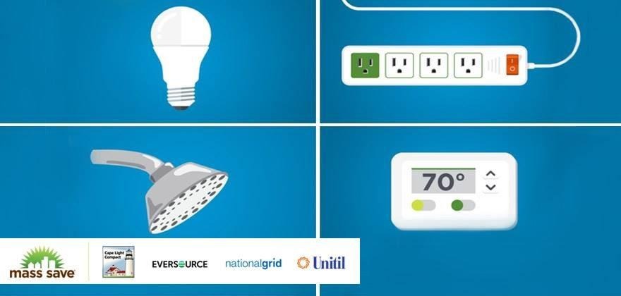 graphic of Mass Save rebates and the companies that are eligible