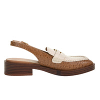 Paiinted Slingback Flat