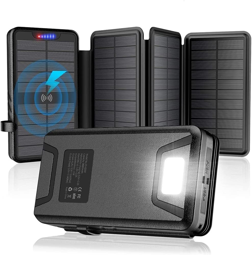 QiSa solar phone charger kit