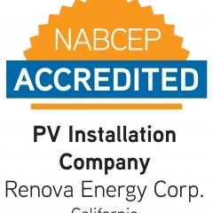 Renova Solar is America's first professionally accredited solar 