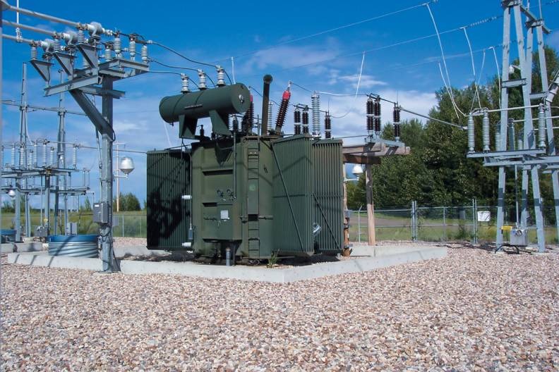 step-up substation